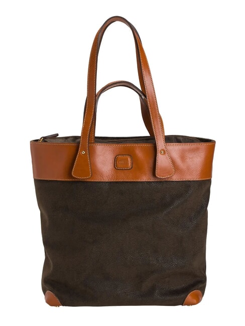 BRIC’S LIFE Sac à main/épaule tabac à l'olive - Sacs pour Femme