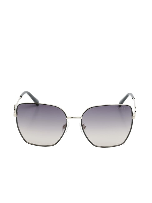GUESS BUTTERFLY Lunettes de soleil or/fumée dégradée - Lunettes femme