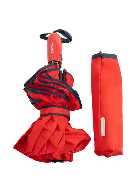 FERRÈ MINI Parapluie à ouverture/fermeture automatique rouge / noir - Parapluies