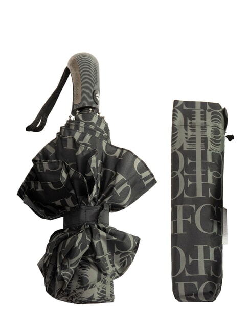FERRÈ JUMBO Mini parapluie automatique logo noir 02 - Parapluies
