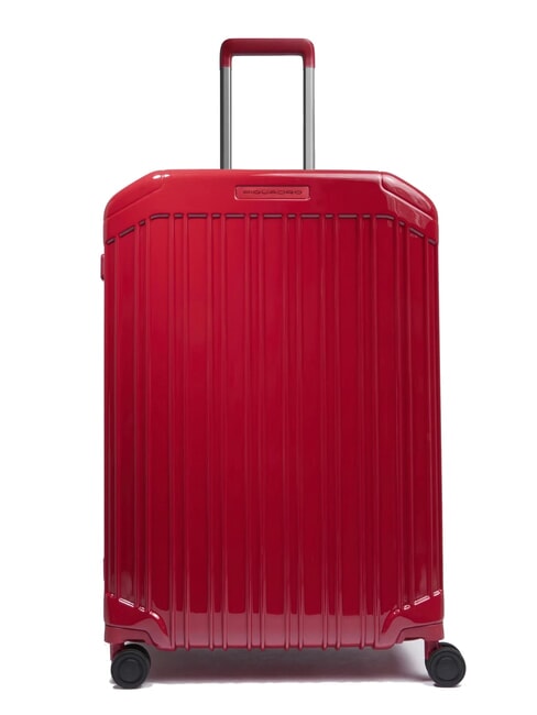 PIQUADRO PQ-LIGHT Chariot extensible moyen rouge2 - Valises Rigides