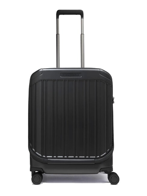PIQUADRO PQ-LIGHT Valise à roulettes avec poche pour ordinateur portable noir mat - Valises cabine