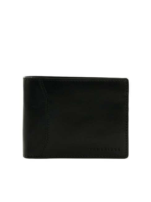THE BRIDGE FILIPPO Portefeuille en cuir avec porte-monnaie ruthénium noir / noir mat - Portefeuilles Homme