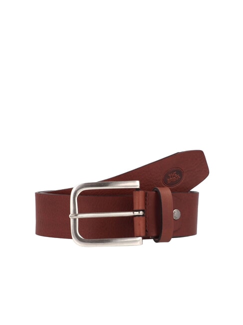 THE BRIDGE BRUNELLESCHI Ceinture en cuir raccourcissable brun 14/ruthénium palladium - Ceintures