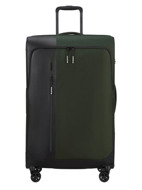 SAMSONITE BIZ2GO TRVL Grand chariot vert terre - Valises Semi-rigides