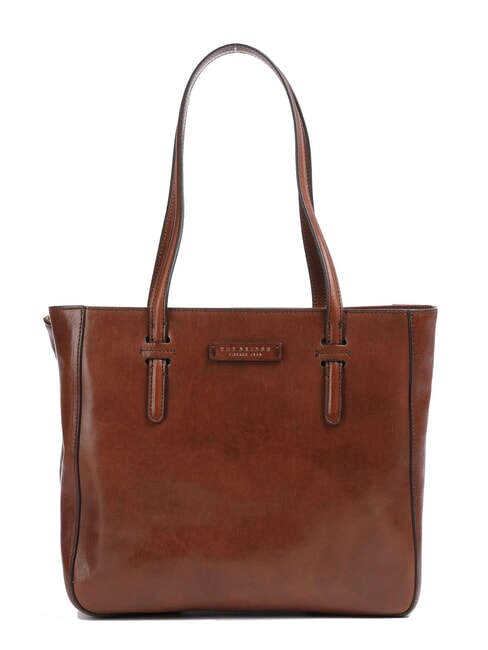 THE BRIDGE DIANA  Cabas épaule, en cuir MARRON - Sacs pour Femme