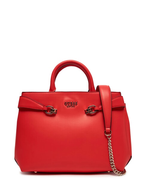 GUESS LORELEI  Sac à main avec bandoulière corail rouge - Sacs pour Femme