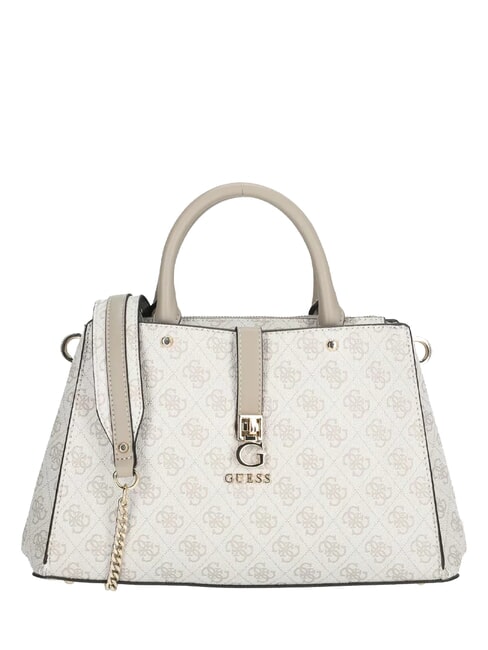 GUESS ZAMIRA Sac à main avec bandoulière logo taupe foncé - Sacs pour Femme