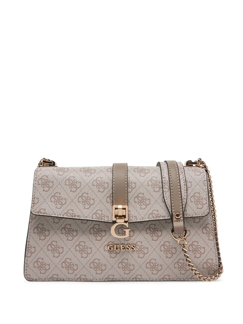 GUESS ZAMIRA  Sac à bandoulière / sac à bandoulière logo taupe foncé - Sacs pour Femme