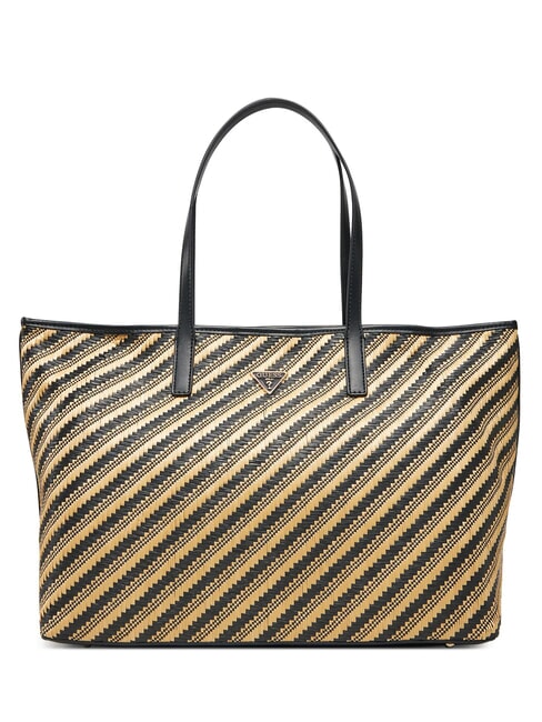 GUESS VIKKY II  Sac à bandoulière naturel / noir - Sacs pour Femme
