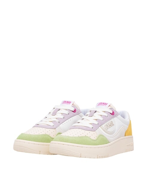 COLMAR AUSTIN BLISS Baskets blanc/multicolore - Chaussures unisexe
