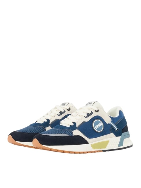COLMAR DALTON TYPE Baskets bleu marine/blanc/vert - Chaussures Homme