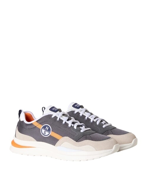 NORTH SAILS HORIZON JET Baskets gris/chaud/orange - Chaussures Homme