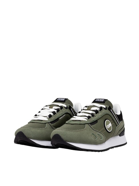 COLMAR TRAVIS SPORT BOLD Baskets vert militaire - Chaussures Homme