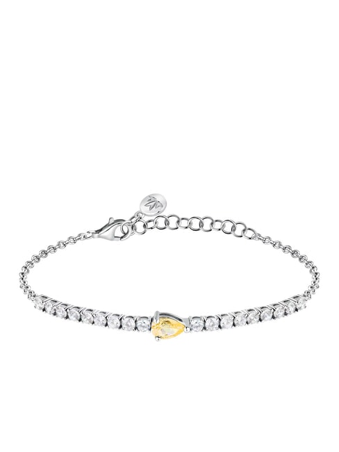 MORELLATO TESORI  Bracelet en argent avec zircone ACIER - Bracelets