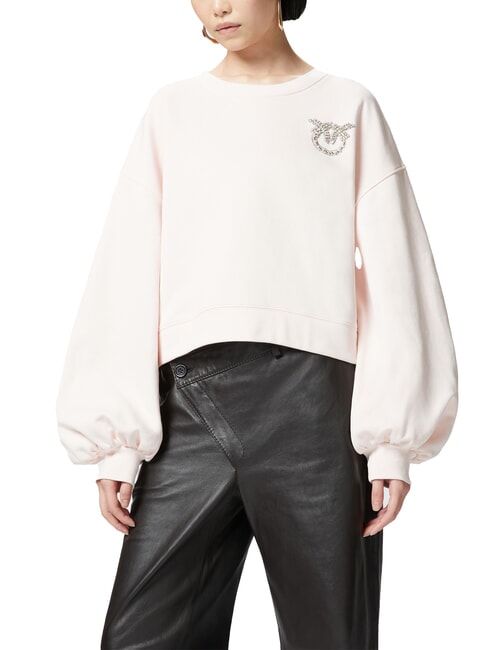 PINKO CERESOLE  Sweat-shirt brun rose pâle - Sweat-shirts pour femmes