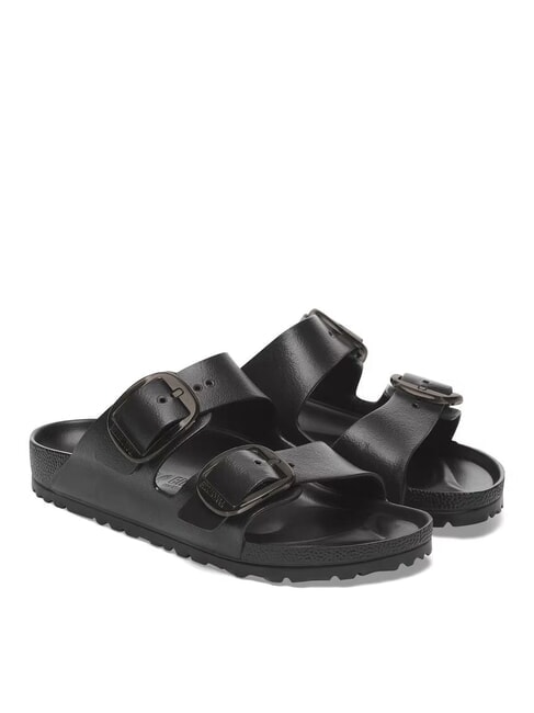 BIRKENSTOCK ARIZONA BIG BUCKLE EVA pantoufles en caoutchouc noir - Chaussures Femme