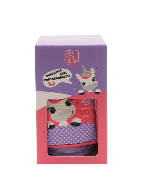 SJGANG KIDS Bouteille d'eau de 350 ml + porte-bidon rose - Bouteilles thermiques