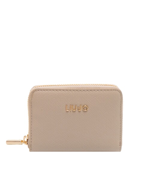 LIUJO CALIWEN Petit portefeuille zippé NEUTRE - Portefeuilles Femme