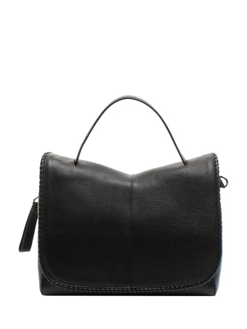 TOSCA BLU DALILA Sac porte-documents en cuir avec bandoulière Noir - Sacs pour Femme
