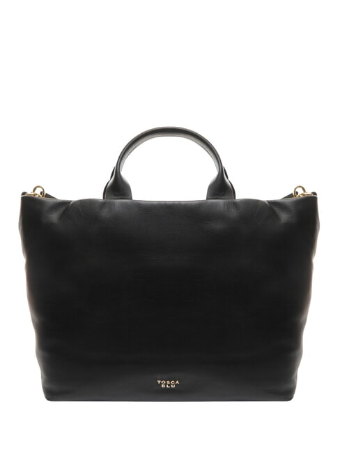 TOSCA BLU BEATRICE Sac en cuir avec poignée et bandoulière Noir - Sacs pour Femme