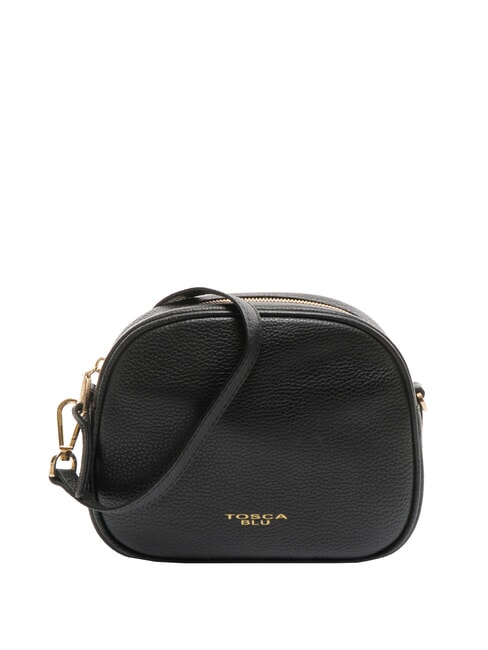 TOSCA BLU MOONY BAGS Petit sac à bandoulière en cuir Noir - Sacs pour Femme