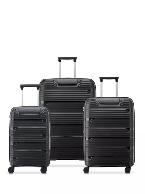DELSEY SECURITECH DUNE Ensemble de 3 chariots : cabine, moyen, grand, exp Noir - Ensemble Valises