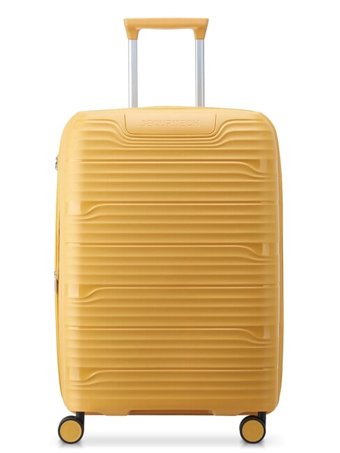 DELSEY SECURITECH DUNE Chariot extensible moyen jaune - Valises Rigides