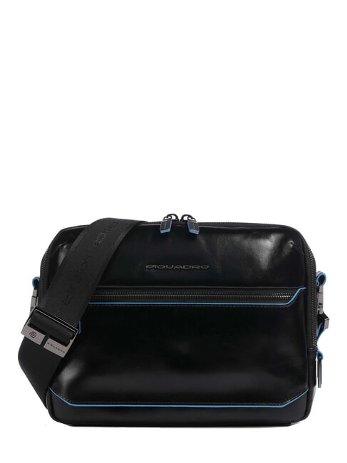 PIQUADRO BLUE SQUARE  Sac iPad avec poche airpod Noir - Sacs en Bandoulières pour Homme