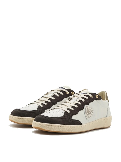 BLAUER MURRAY Baskets blanc/noir - Chaussures Homme