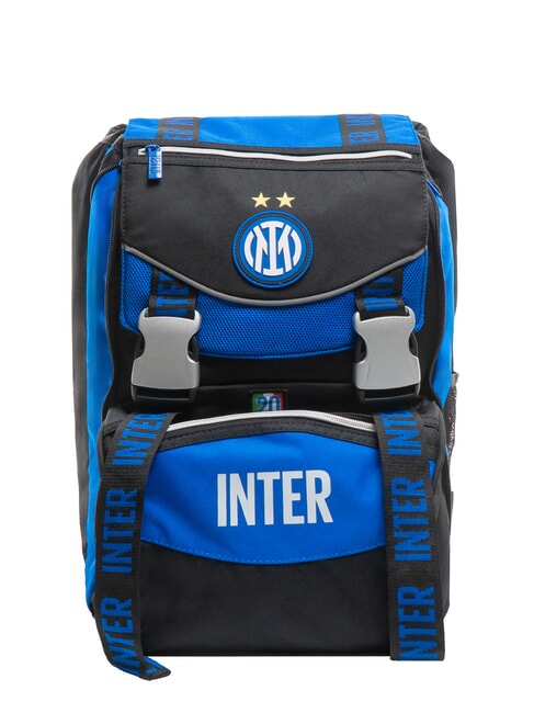 INTER IM2STARS Sac à dos extensible Noir - Sacs à dos pour l'École & les Loisirs