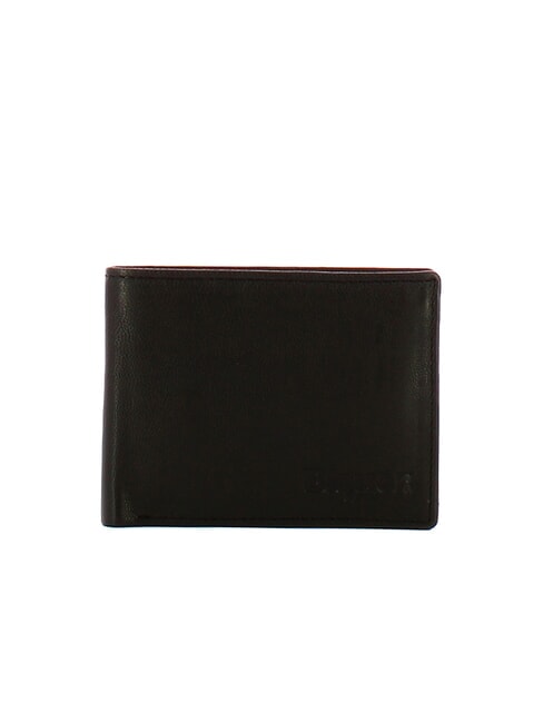 BLAUER FIRSTCLASS Portefeuille en cuir avec cc NOIR - Portefeuilles Homme