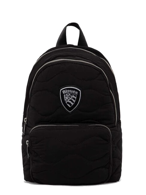 BLAUER RUG Sac à dos matelassé NOIR - Sacs pour Femme