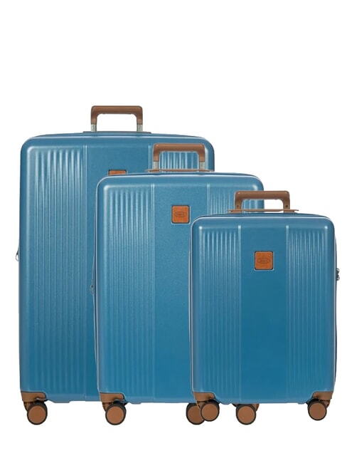 BRIC’S FERRARA Lot de 3 chariots : cabine, moyen et grand extensible jean - Ensemble Valises
