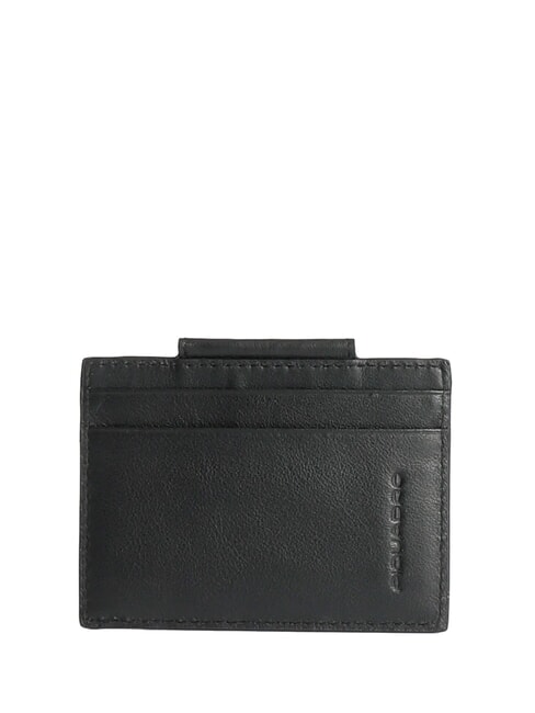 PIQUADRO URBAN  Porte-cartes en cuir Noir - Portefeuilles Homme