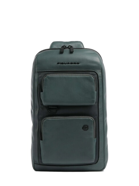 PIQUADRO LIKO Sac à dos / Sac bandoulière pour tablette VERT - Sacs à dos pour ordinateur portable