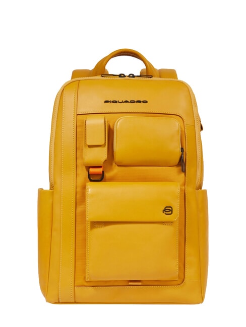 PIQUADRO LIKO Sac à dos pour ordinateur portable 14 pouces jaune - Sacs à dos pour ordinateur portable