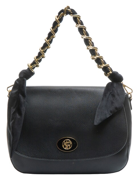 YNOT EMILY Sac à bandoulière avec chaîne NOIR - Sacs pour Femme