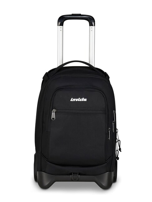 INVICTA PLUG PLAIN Sac à dos à roulettes amovible, support pour ordinateur portable Noir - Sacs à dos à roulettes