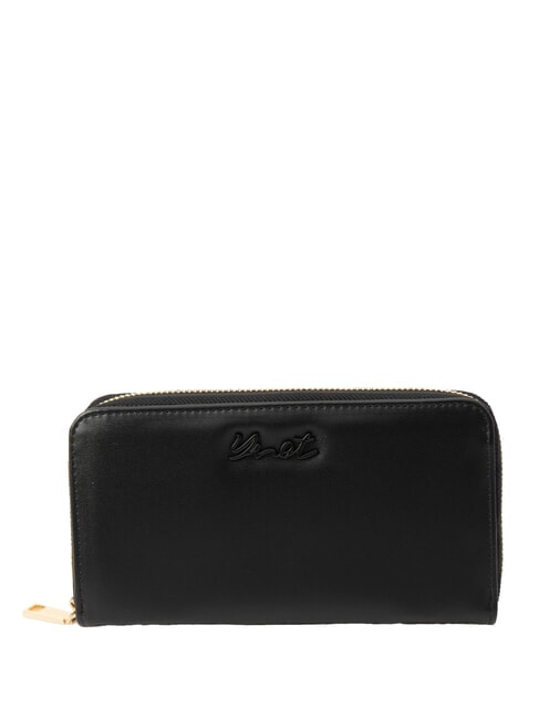 YNOT AMBER  Portefeuille zippé NOIR - Portefeuilles Femme