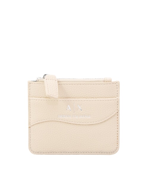 ARMANI EXCHANGE A|X Porte-cartes avec fermeture éclair vallée - Portefeuilles Femme
