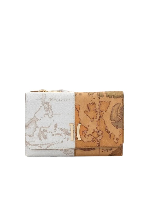 ALVIERO MARTINI PRIMA CLASSE GEO MIX Portefeuille moyen à deux volets NATUREL - Portefeuilles Femme