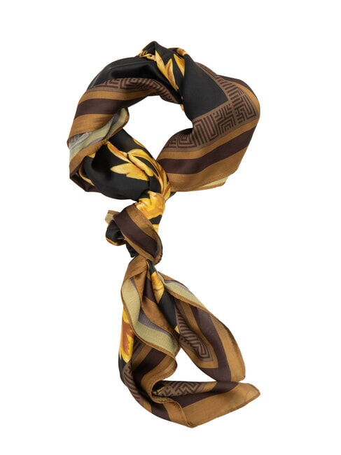 YNOT STAMPA ALL OVER Foulard carré en soie baroque - Écharpes