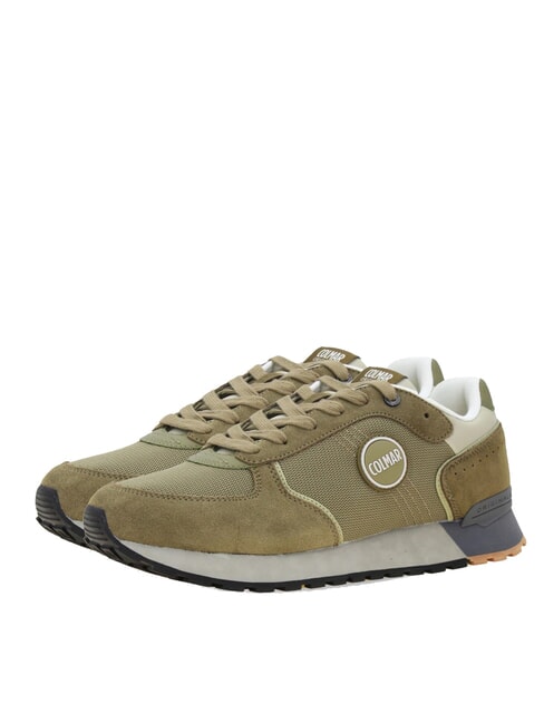 COLMAR TRAVIS BOOST Baskets vert militaire - Chaussures Homme