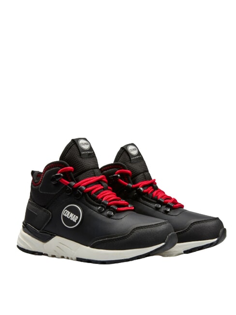 COLMAR COOPER JUMP KIDS Baskets à bottines noir/rouge - Chaussures de bébé