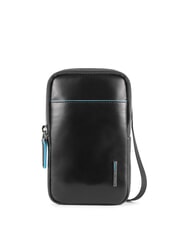 PIQUADRO CAMPIONARIO - BLUE SQUARE Pochette en cuir pour t&eacute;l&eacute;phone portable - &Eacute;tui pour tablette & Organiseur