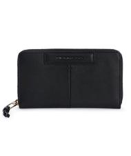 PIQUADRO Portefeuille SPLASH noir / sable - Portefeuilles Femme - 1