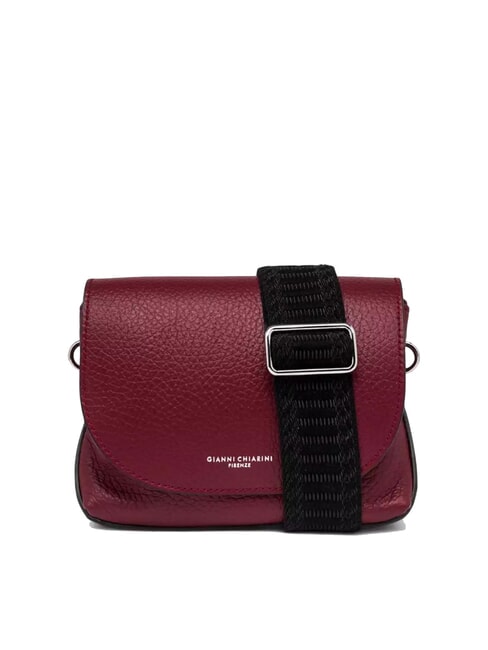 GIANNI CHIARINI MINERVA Sac bandoulière en cuir à rabat précieux - Sacs pour Femme