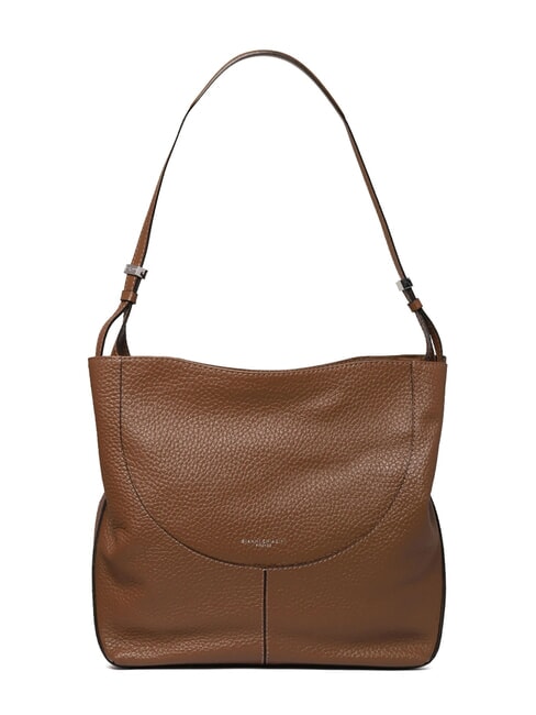 GIANNI CHIARINI MINERVA Sac à bandoulière en cuir castor - Sacs pour Femme