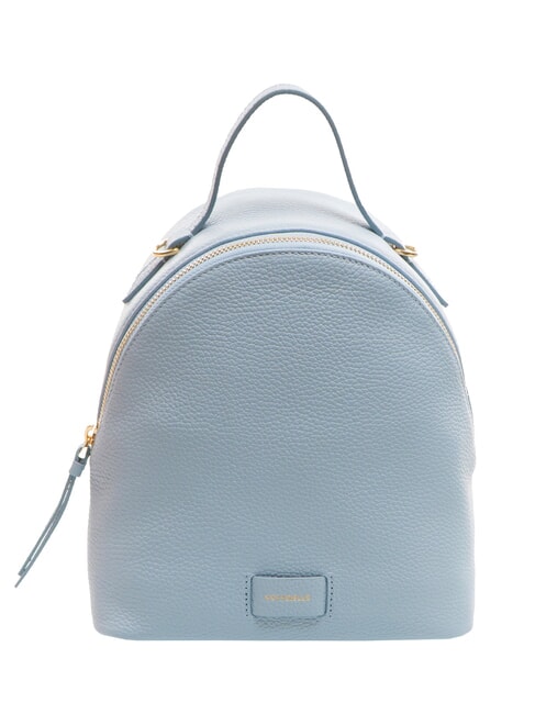 COCCINELLE VOILE Mini sac à dos en cuir martelé brume bleue - Sacs pour Femme